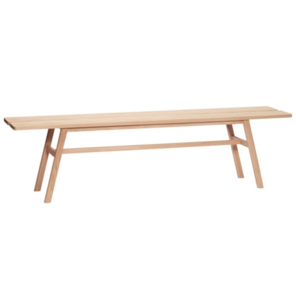 Bänk 180 cm ek, Hubsch