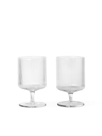 Ripple Vinglas 2-pack Klar
