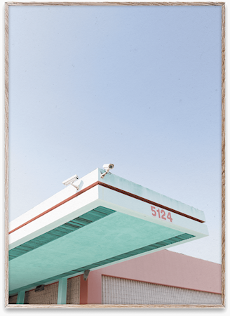 Los Angeles is Pink Poster 50x70 cm