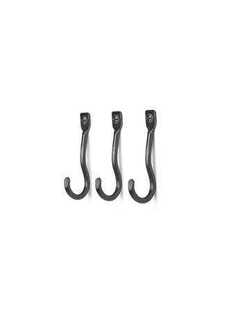 Curvature Krokar-Set om 3 Svart mässing