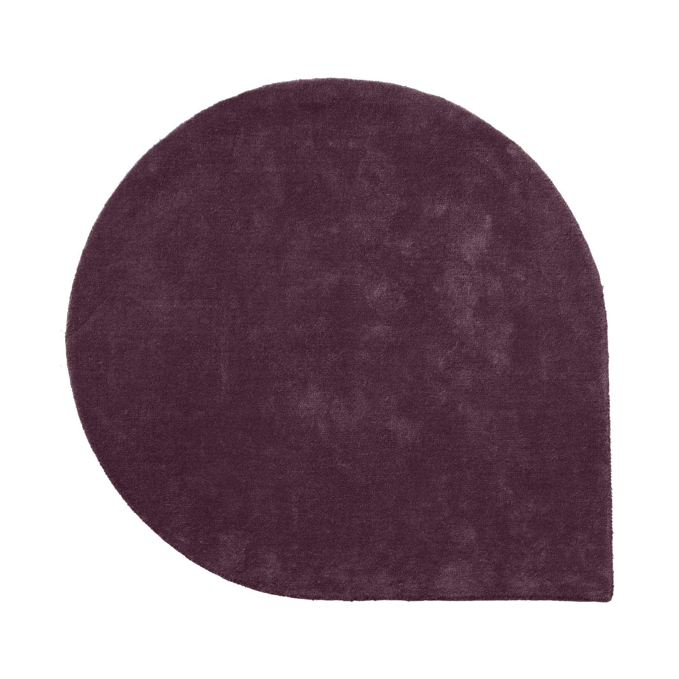 Droppformad matta STILLA bordeaux large, AYTM