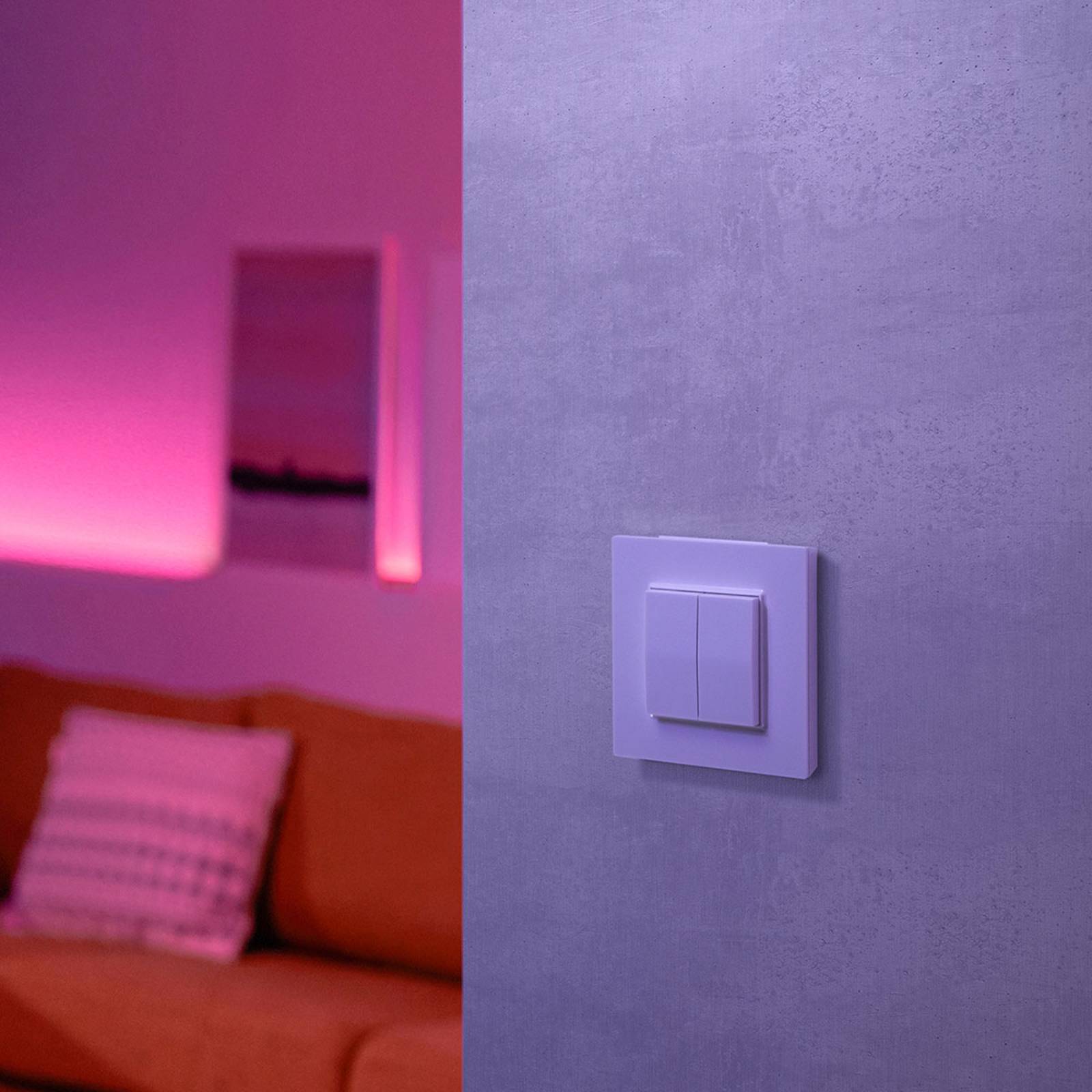 Hidden Socket Friends of Hue-tryckbrytare