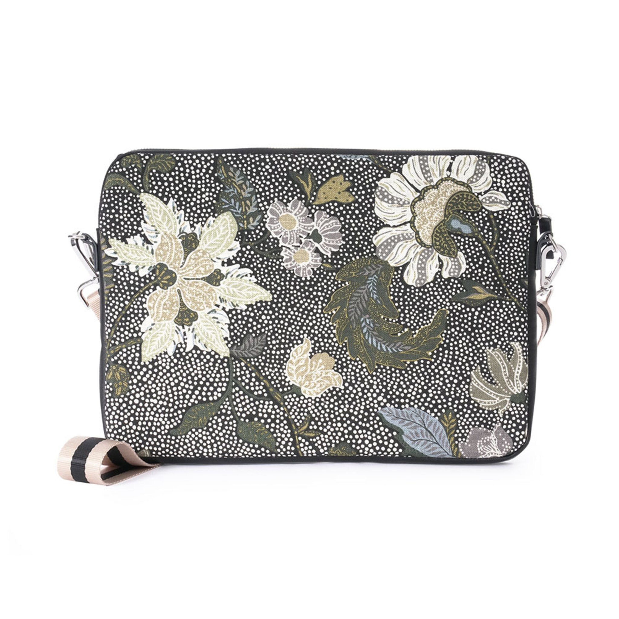 Computer Case Flower Linen, ONE SIZE