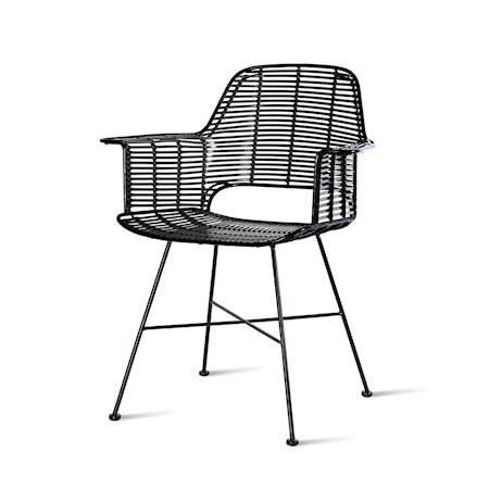 Outdoor Tub Stol Black