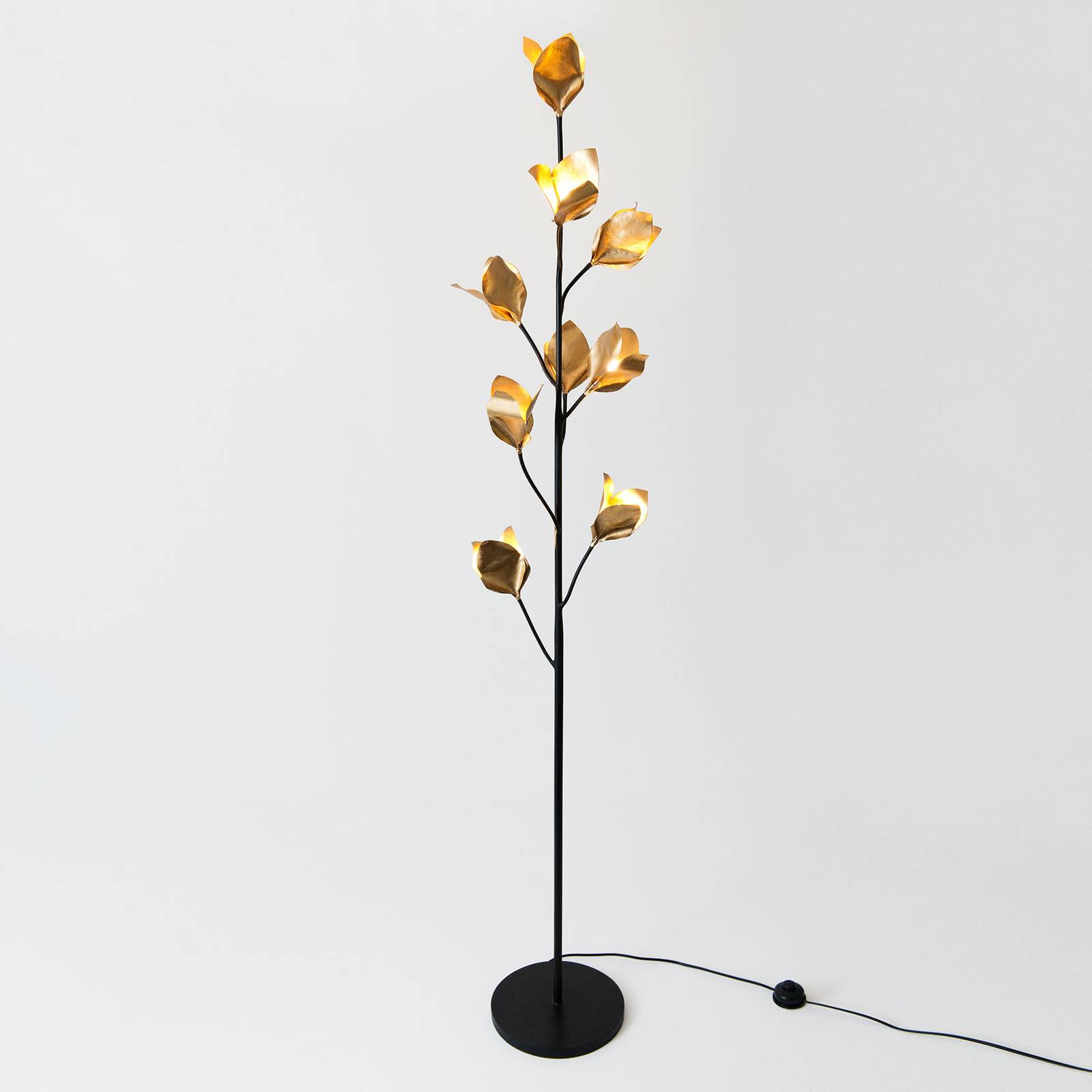 Golvlampa Poesia, 9 lampor