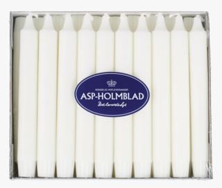 Asp stearin 20 stk kronljus vit