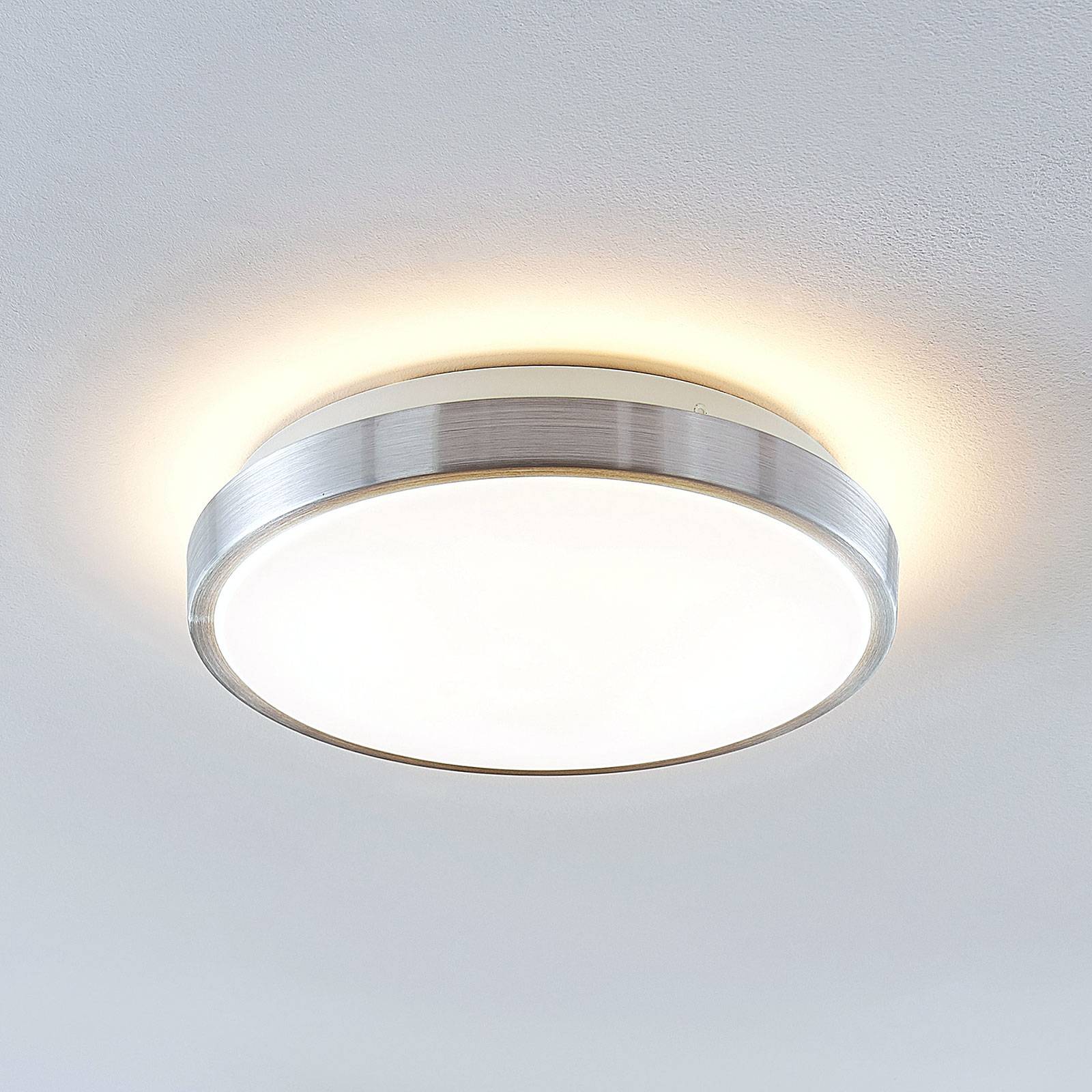 Lindby Emelie LED-taklampa, rund, 27 cm