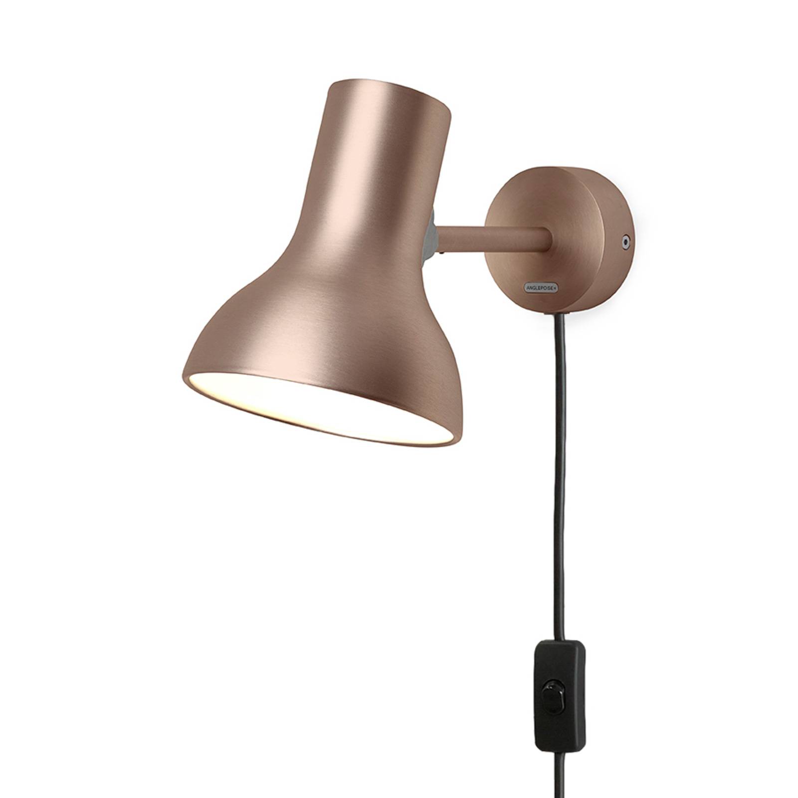 Anglepoise Type 75 Mini Metallic kontakt koppar