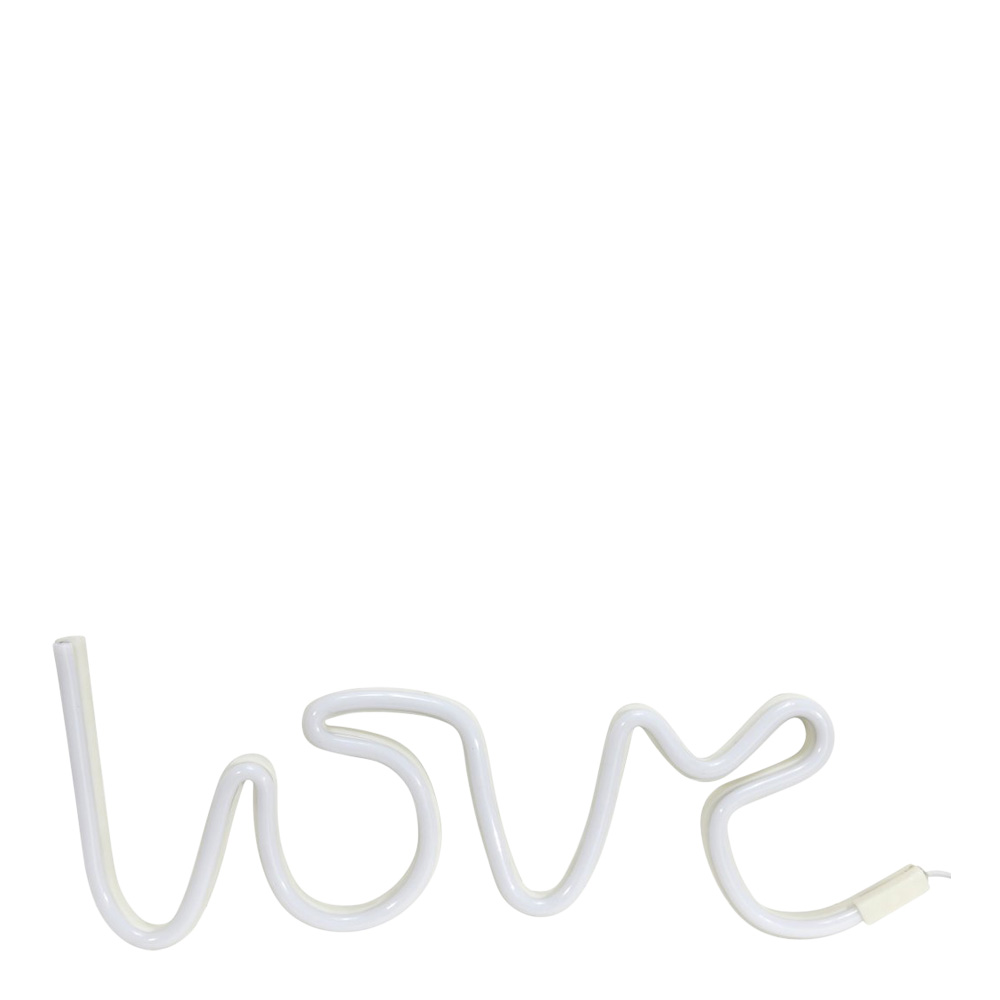 PR Home - Vägglampa Love LED Vit