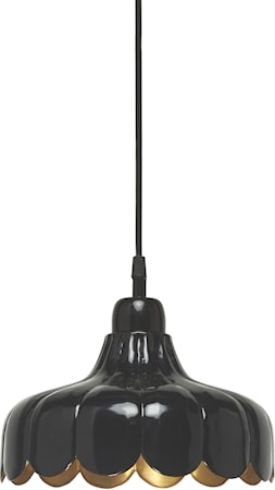 Wells Tak/fönsterlam Svart/Guld 24cm