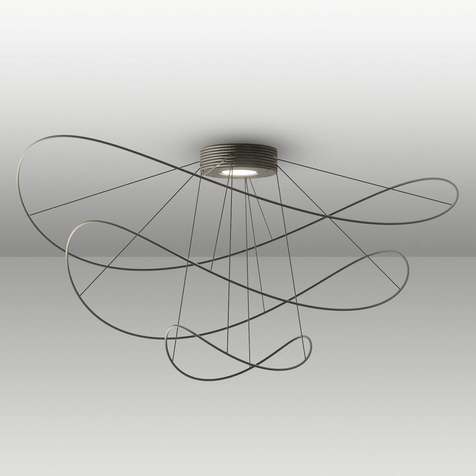 Axolight Hoops 3 LED-taklampa, svart