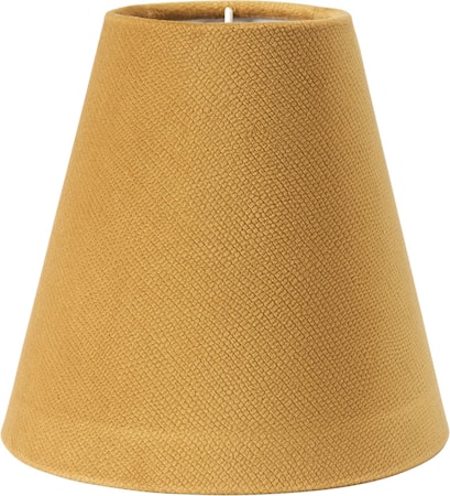 Toppringskärm E14 Studio Gul 15cm