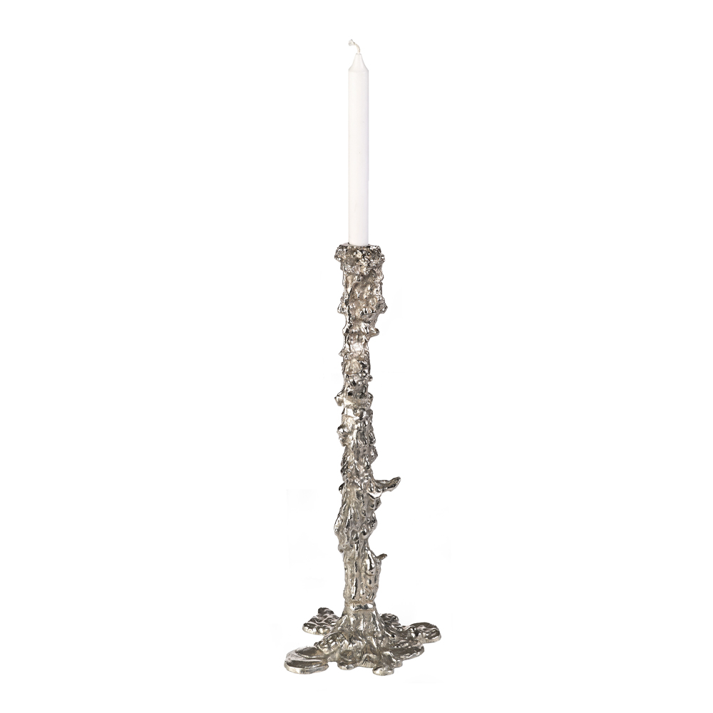 Pols Potten - Pols Potten Drip Ljusstake 50 cm Silver