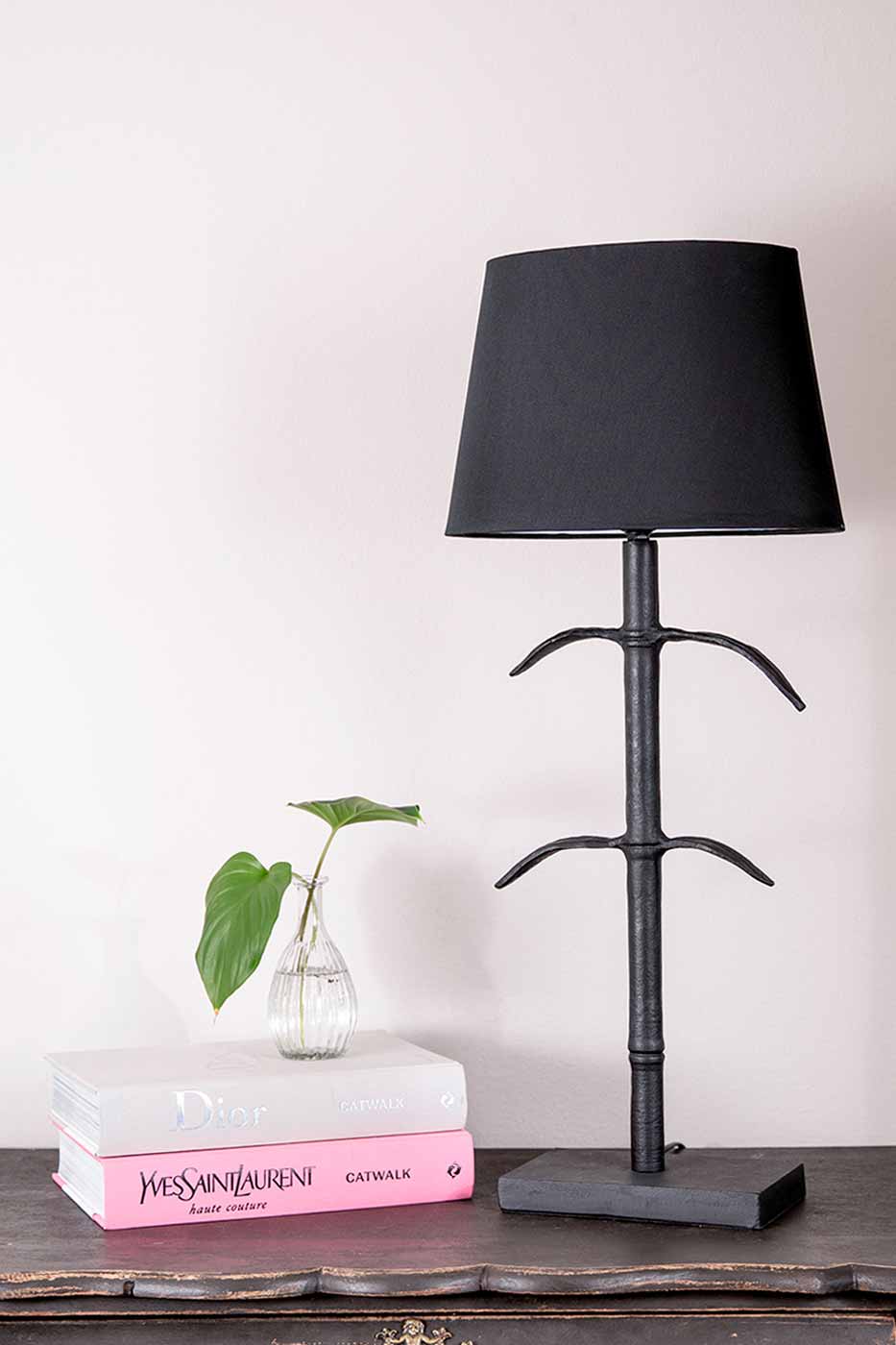 Lampfot Savanna 49 cm svart