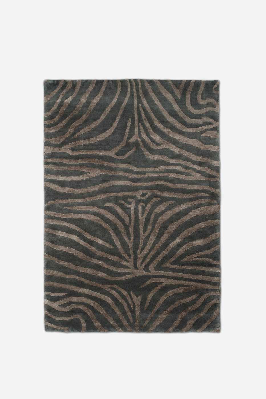 Matta Zebra 170x230cm Taupe Grå