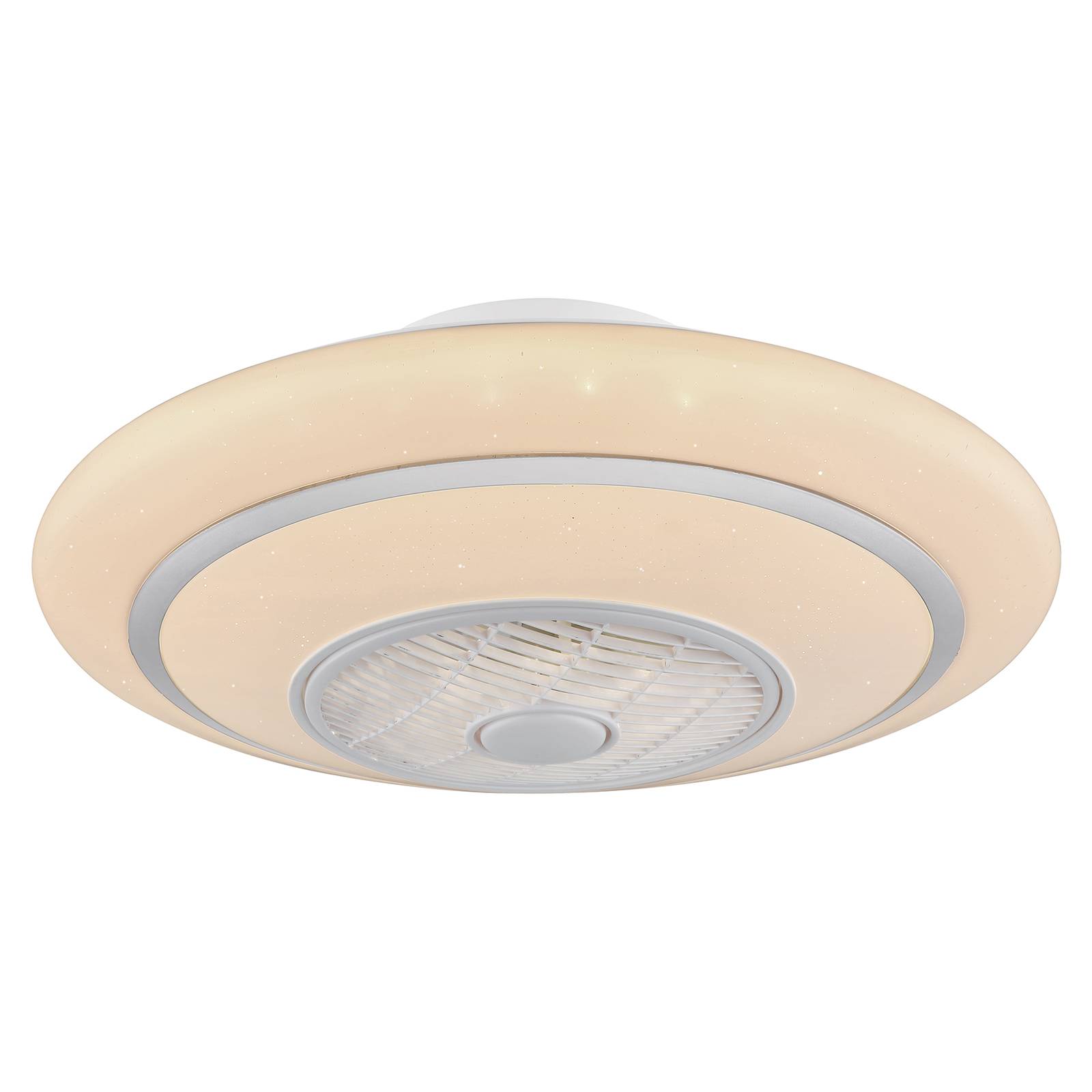 LED-takfläkt Rosario, CCT, Ø 60 cm