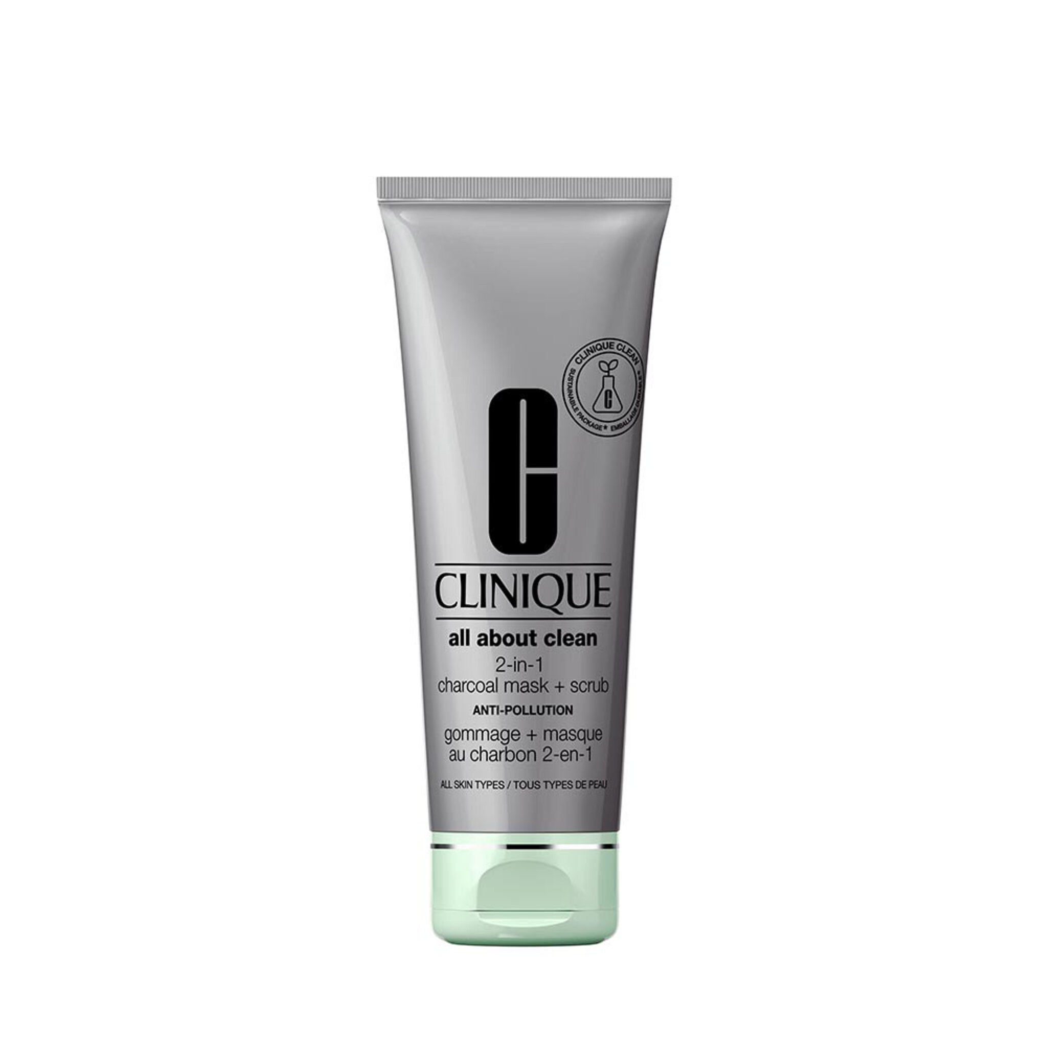 All About Clean Charcoal Mask + Scrub Anti-Pollution, 100 ML