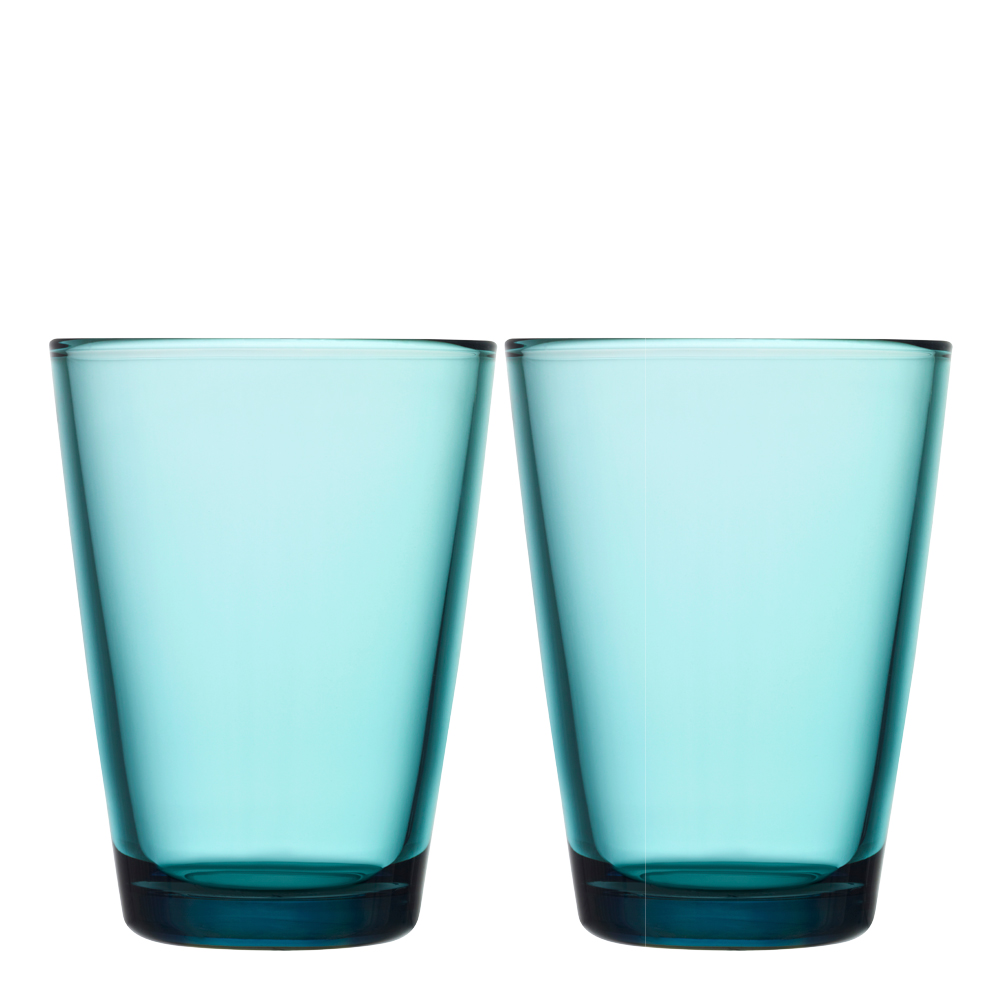 Iittala - Kartio Glas 40 cl 2-pack Havsblå