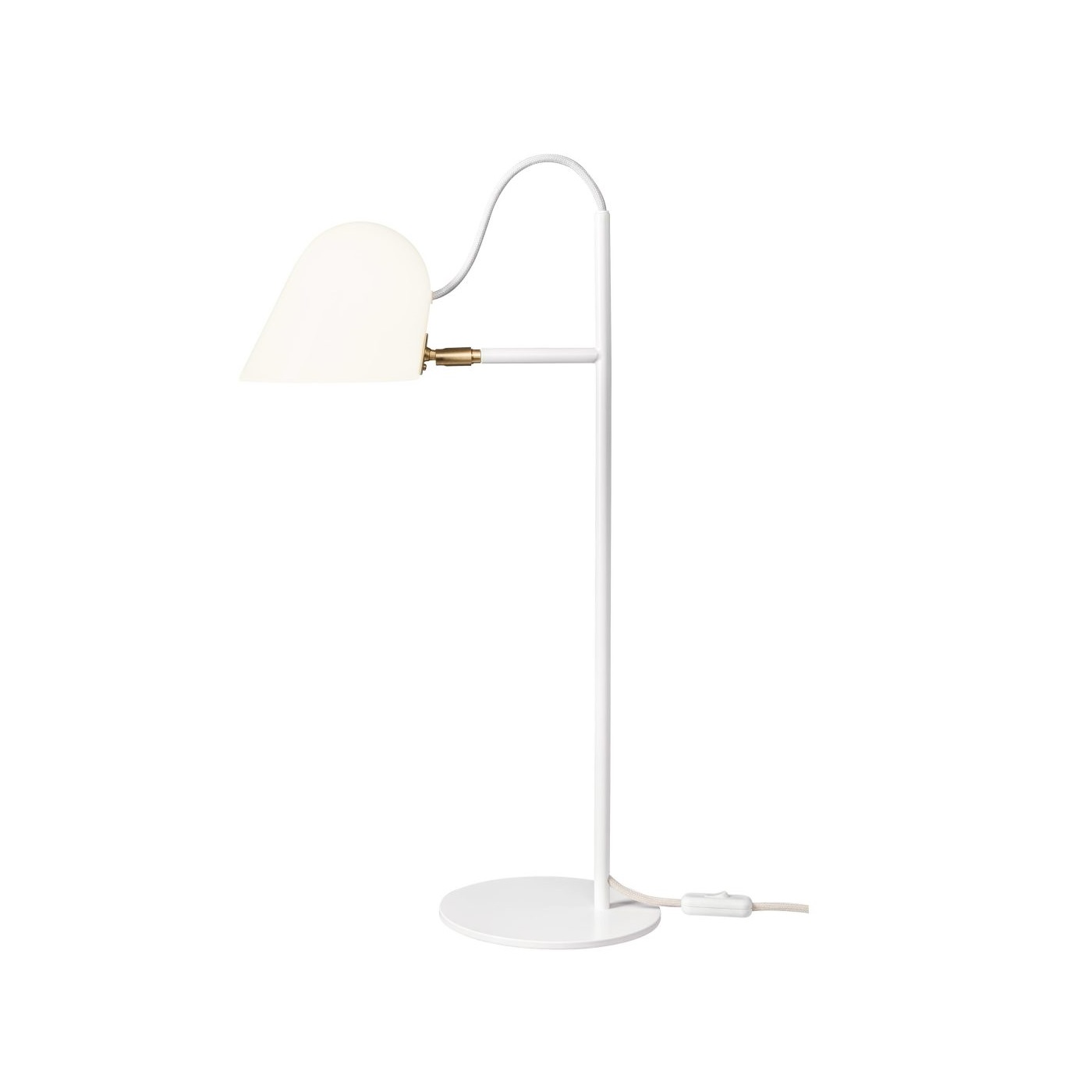 Bordslampa STRECK Glas /vit, Örsjö belysning