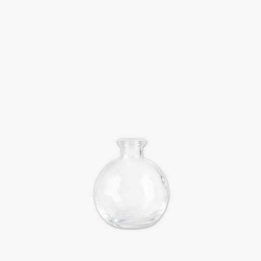 Vas Stickling Rund 10x8,8cm Klar