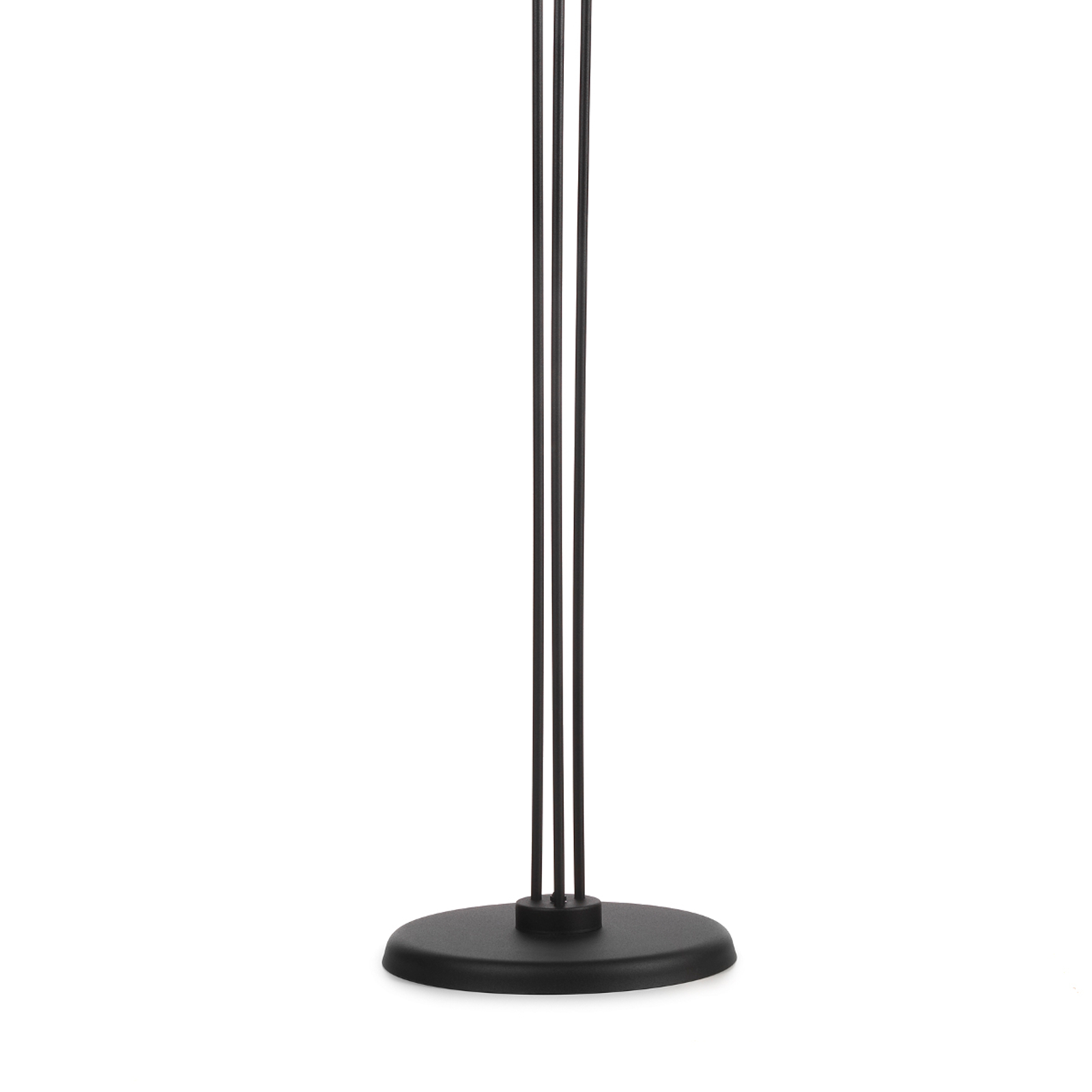 Golvlampa Zoe, 3 lampor, svart