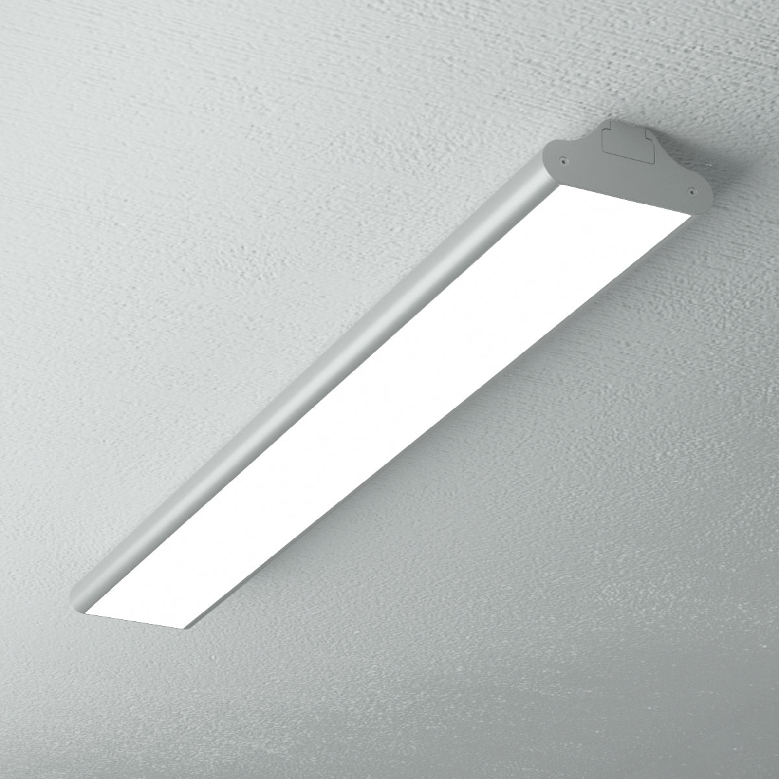 Avlång LED-kontorstaklampa Lexine