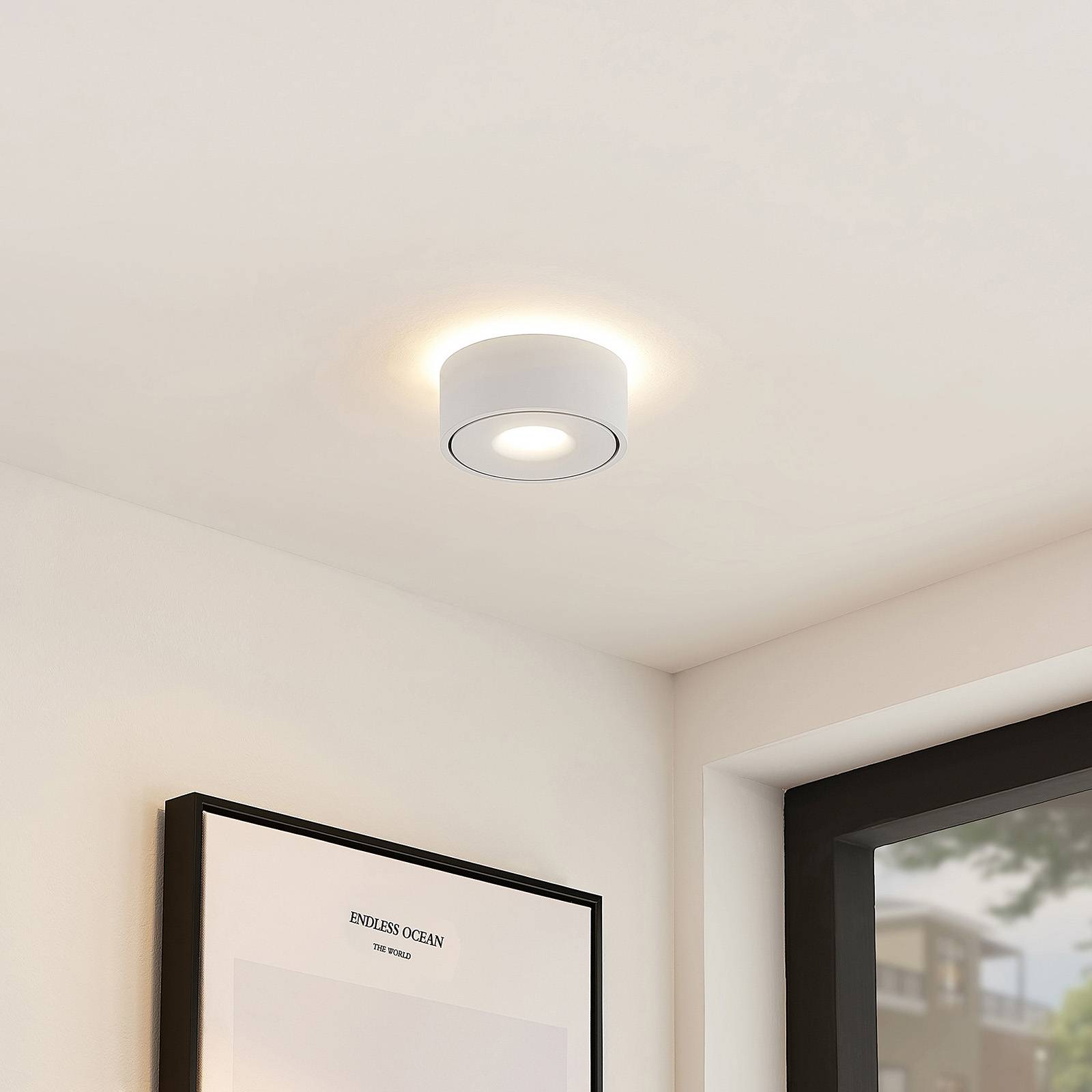 Arcchio Ranka LED-taklampa, direkt eller indirekt