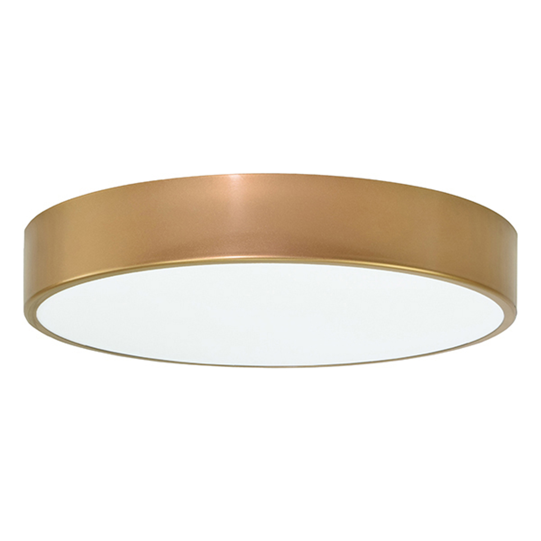 Taklampa Cleo, Ø 50 cm guld