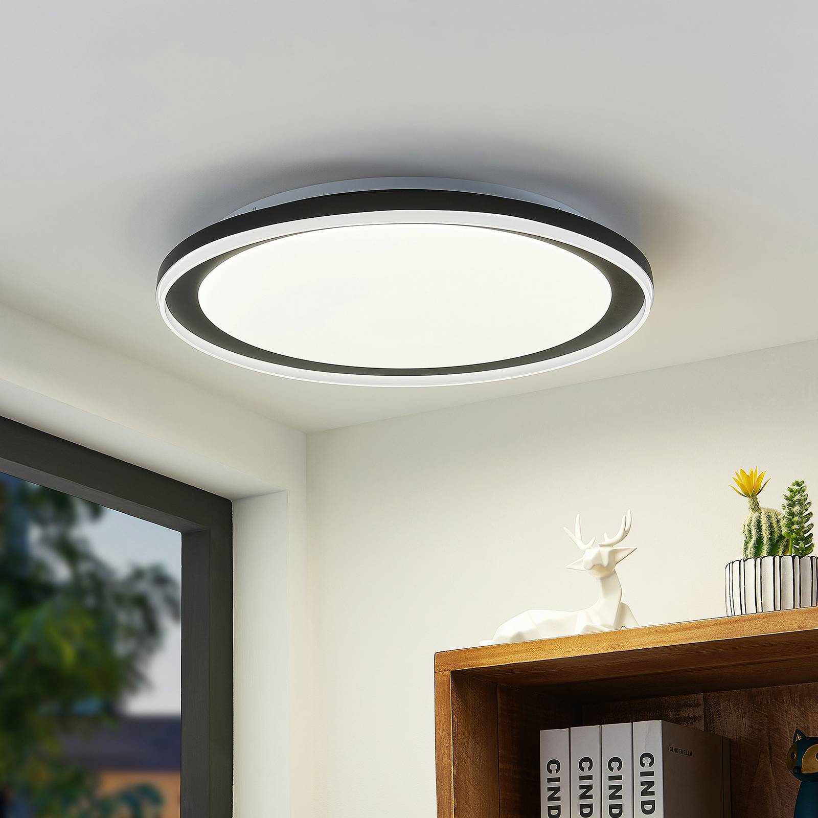 Lindby Verdan LED-taklampa, CCT, dimbar