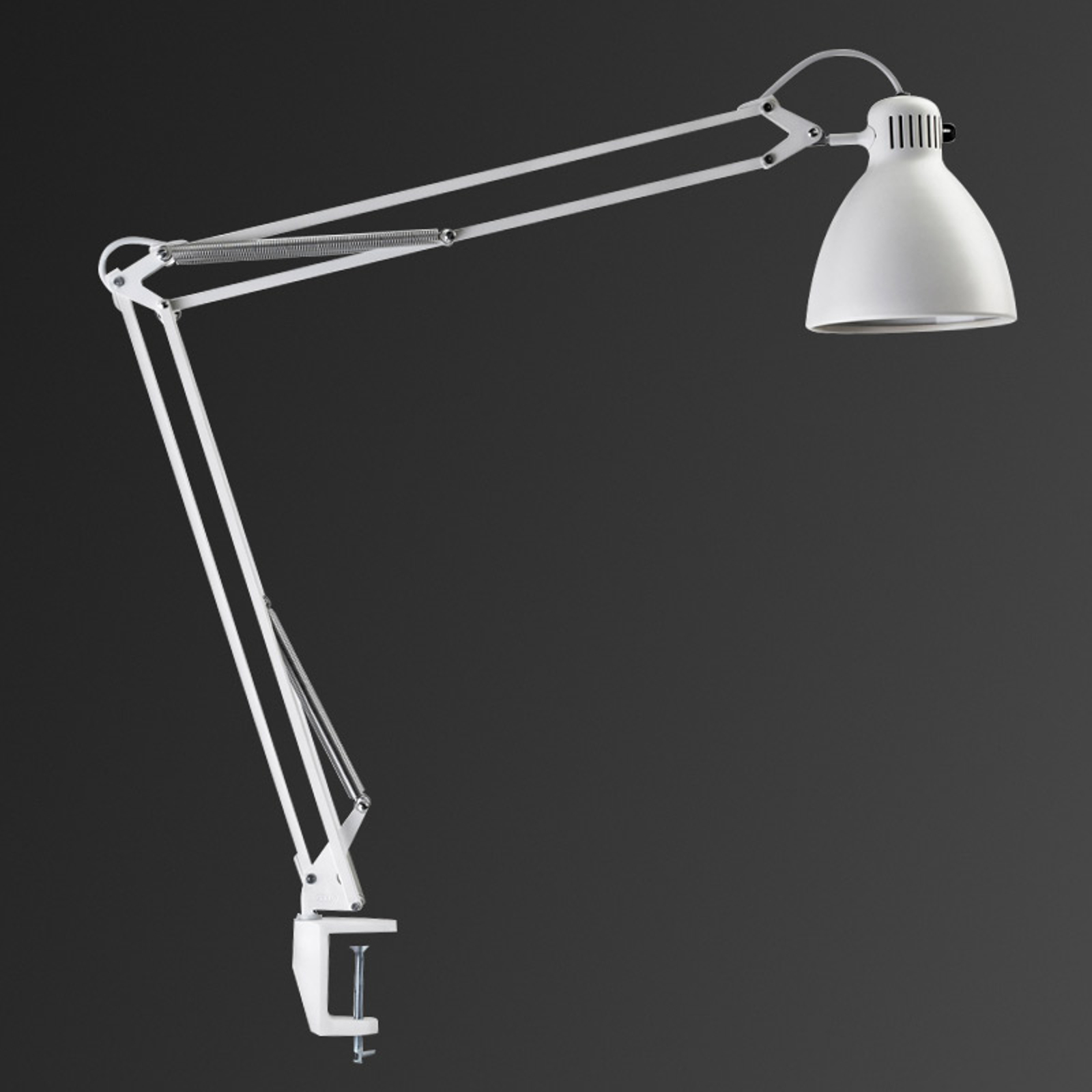 Innovativa Klämlampan L-1 LED vit