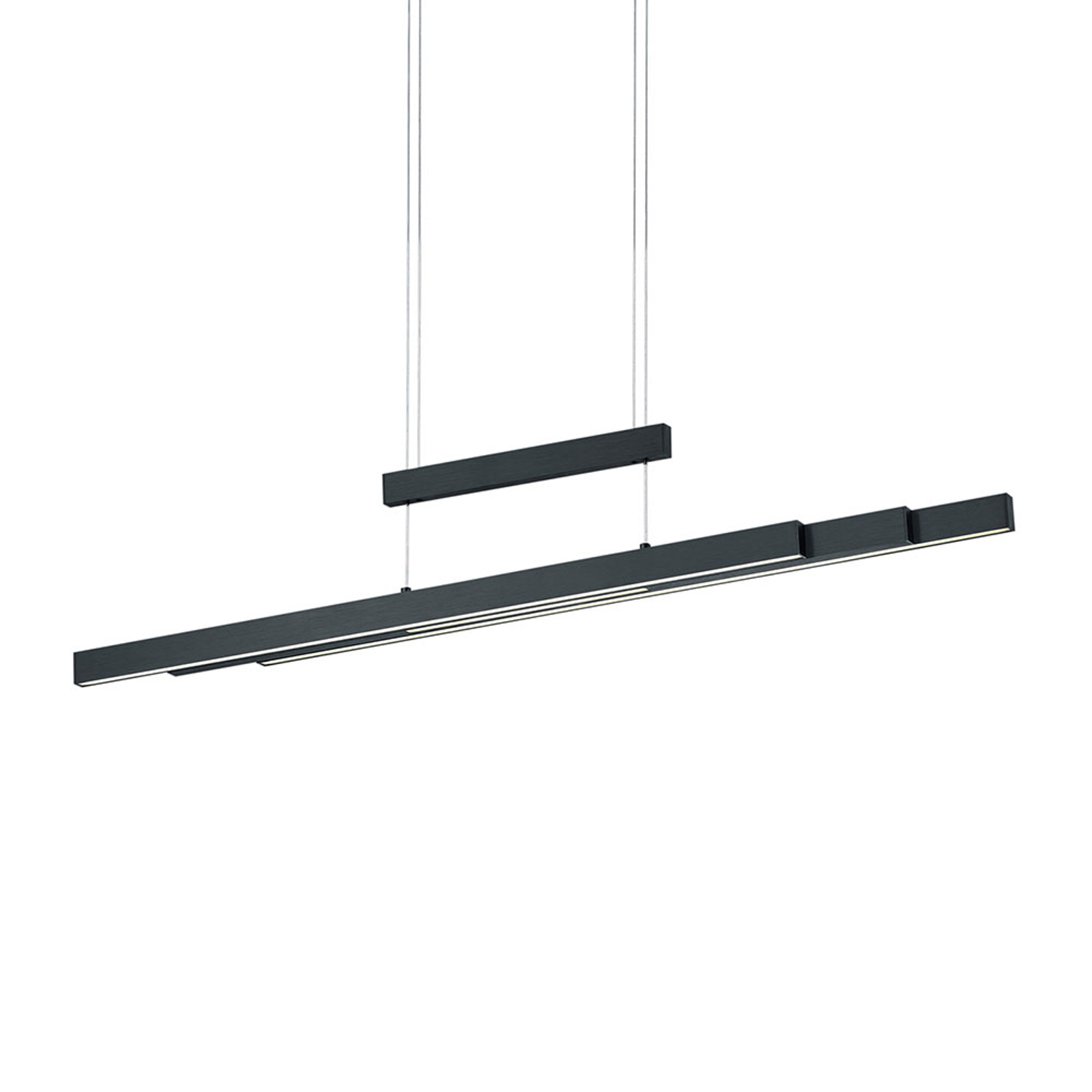 LED-pendellampa Trajan, 2 700-5 000 K, svart matt