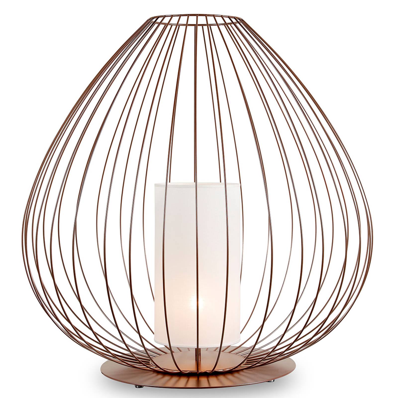 Karman Cell - bur-golvlampa, Ø 84 cm, brons
