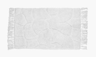 Mosaic badrumsmatta offwhite