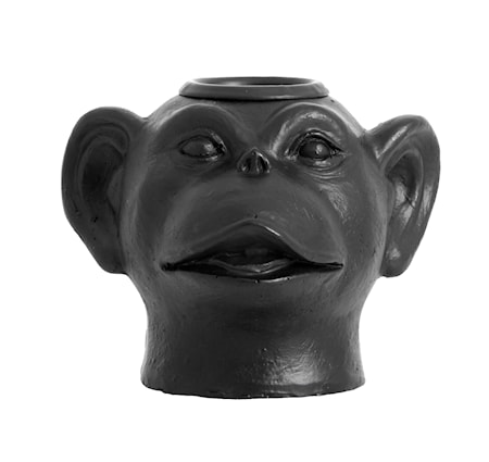 Palva Monkey Huvud Ljusstake