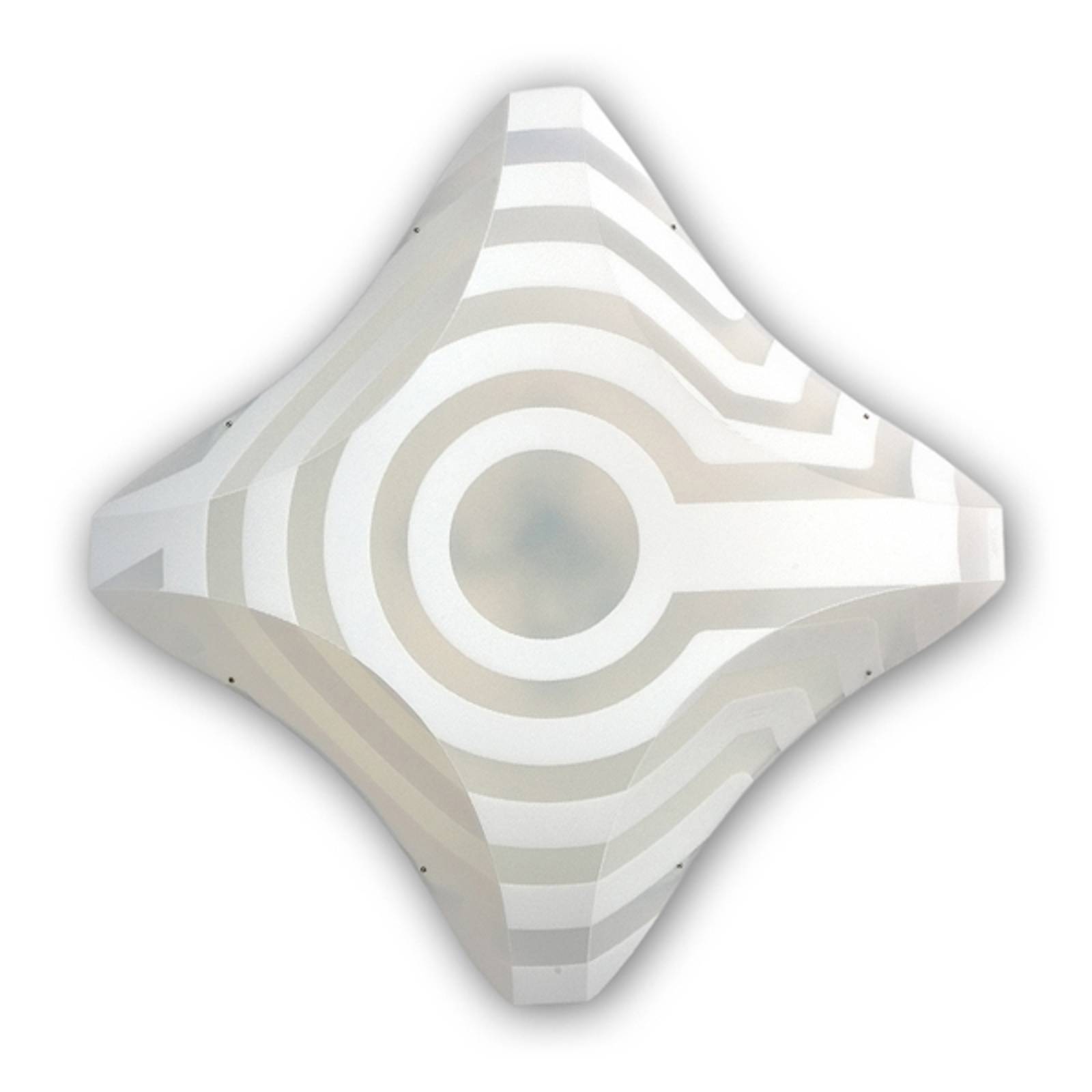 Dekorativ designer-taklampa VENTI, 54 x 54 cm