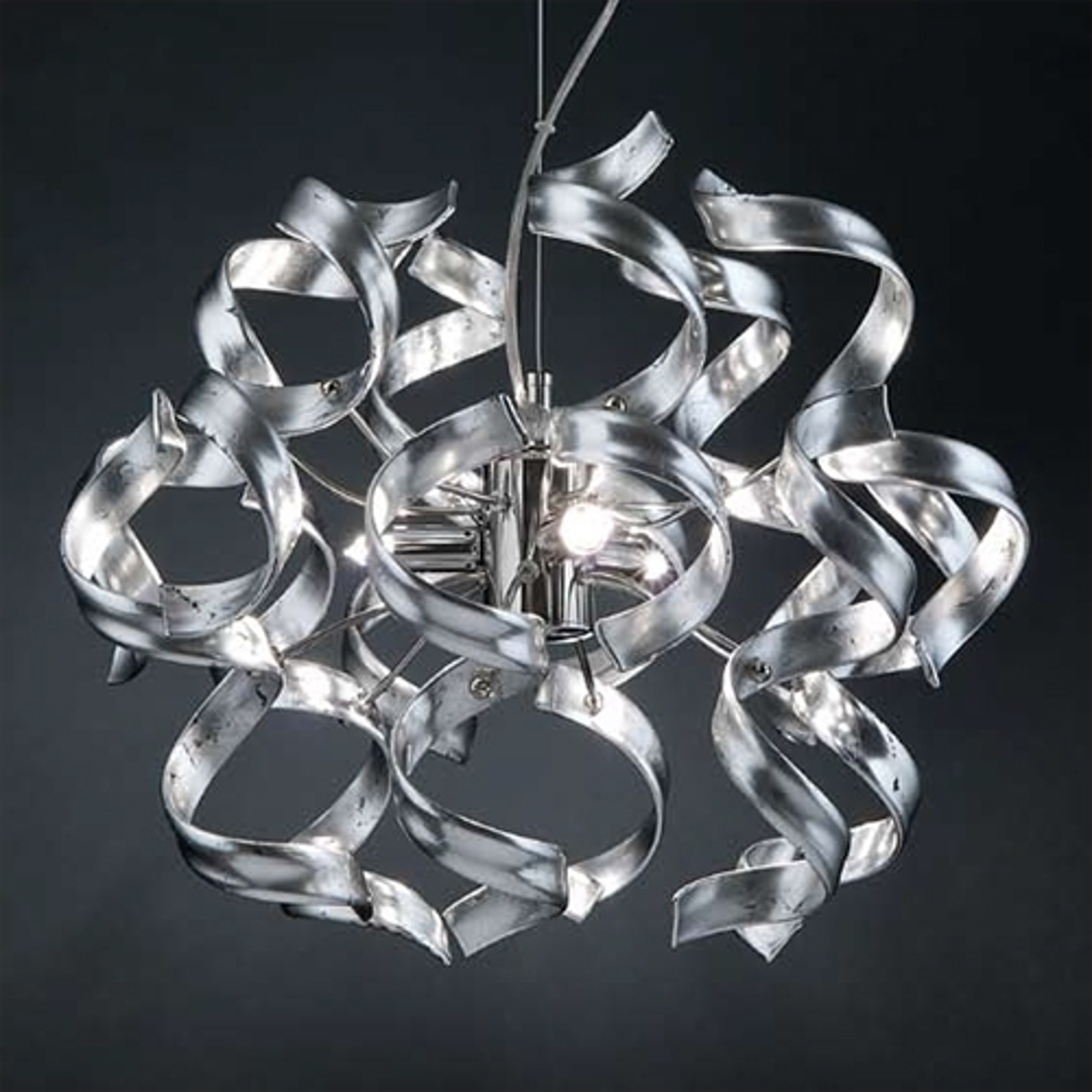 Snygg taklampa SILVER 40 cm Ø