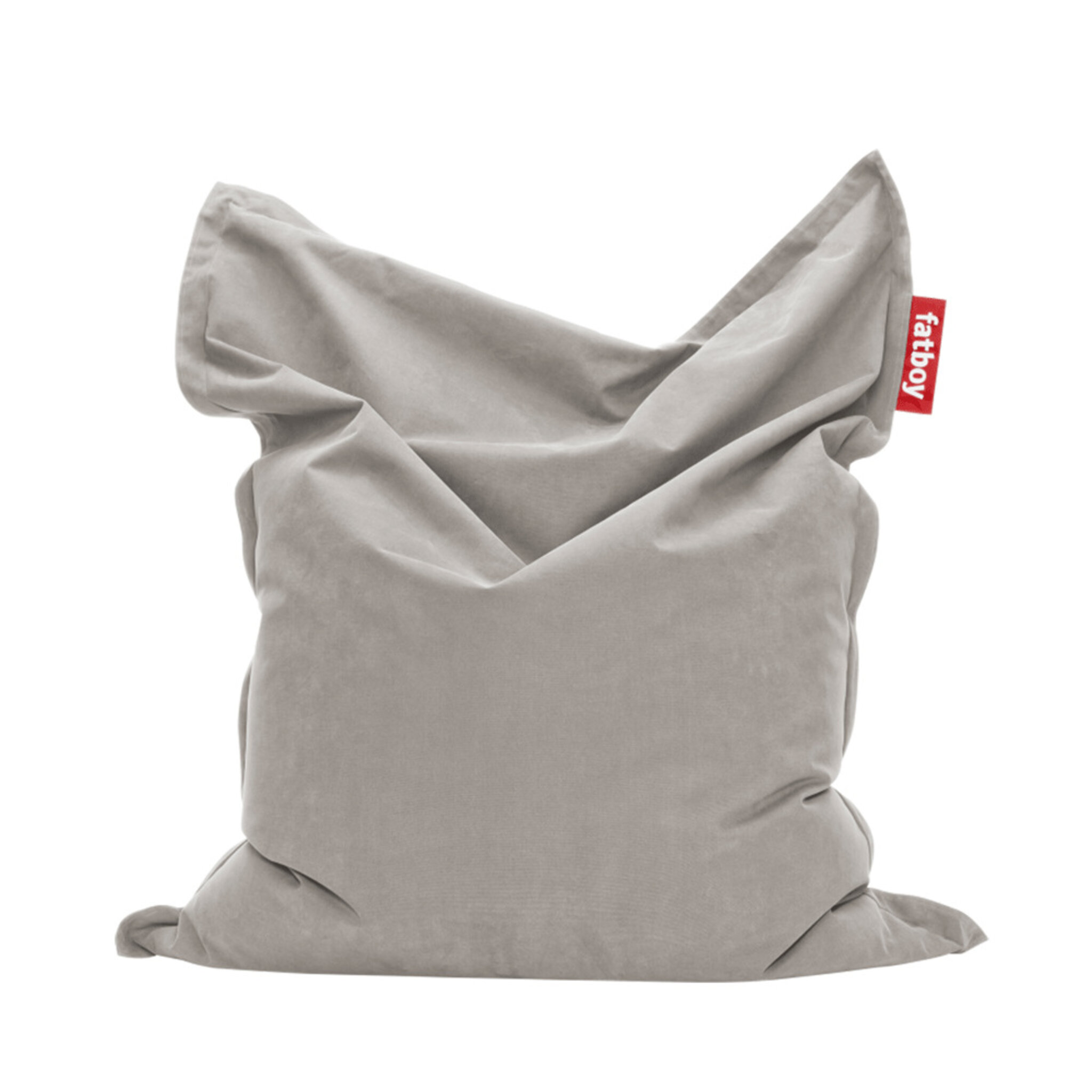 Beanbag Original Stonewash, 180x140 cm, silvergrå