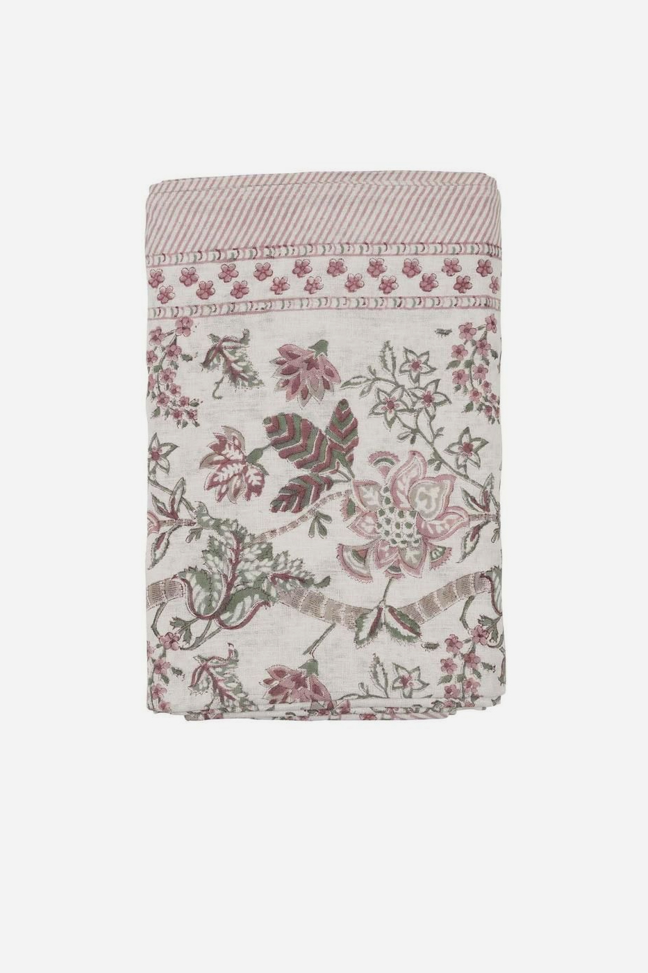 Duk Floral Ruby bomull 170x270