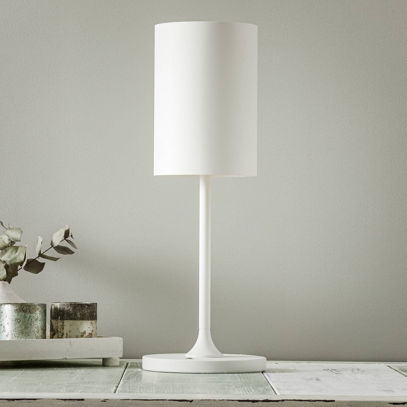 LOUM Pokula LED-bordslampa vit