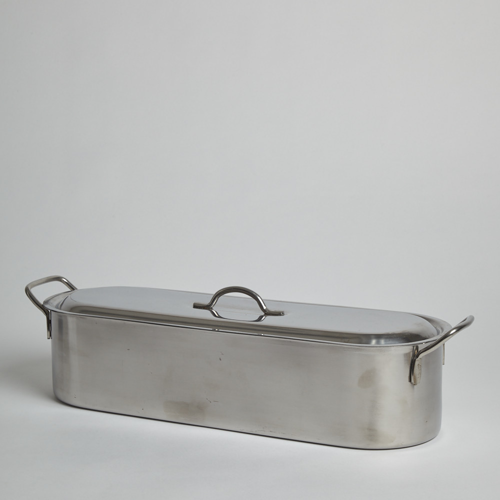 Vintage - SÅLD Fiskgryta i Rostfritt Stål