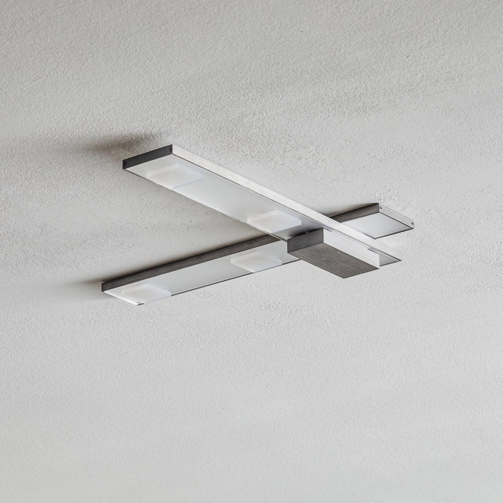 Raffinerad LED-taklampa Slight, antracit