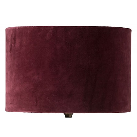 Sanna Lampskärm 38cm Burgundy