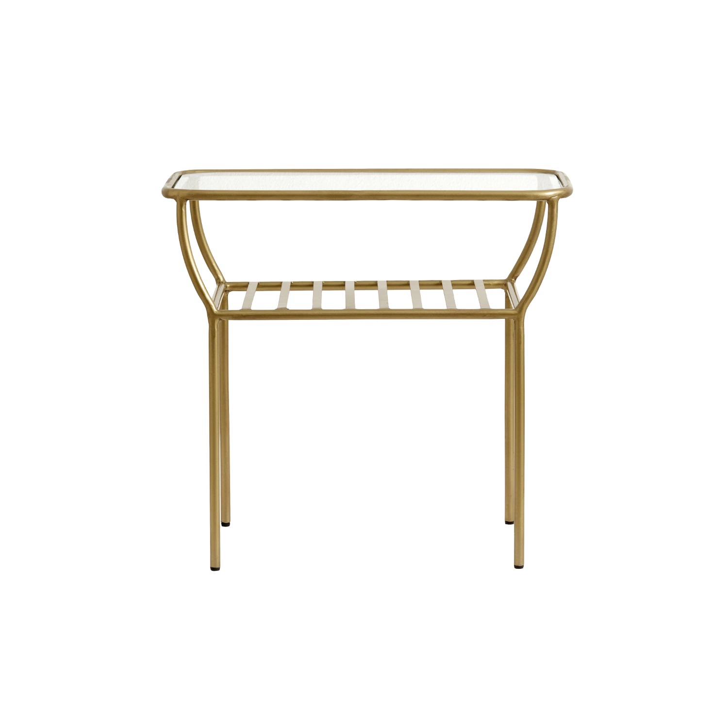 Sidobord glas guld, Nordal