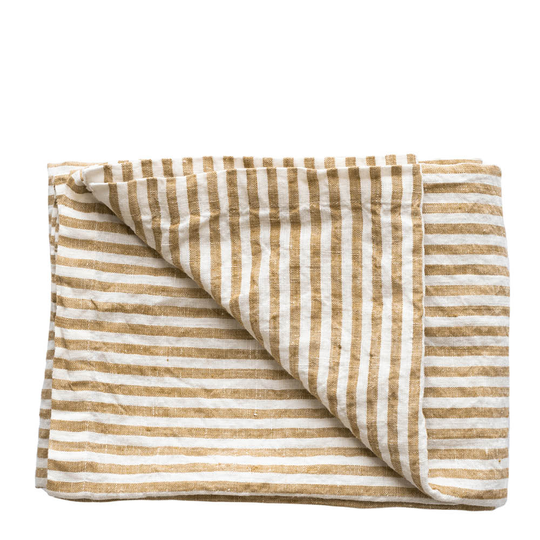 Tell Me More Interiors - Leon Duk 145x330 Spice Stripe