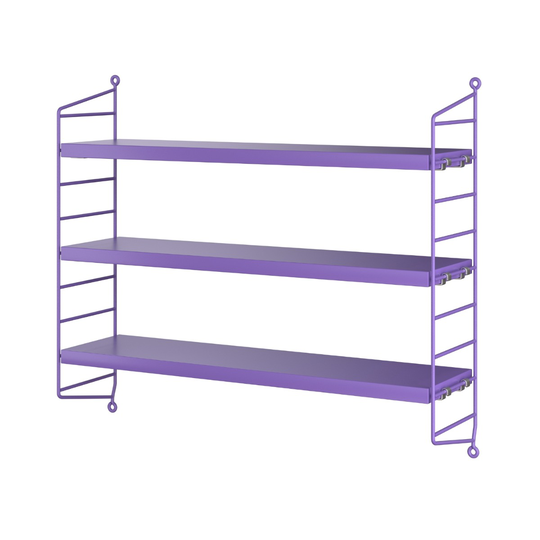 String Furniture Hylla Pocket String Lila/Lila