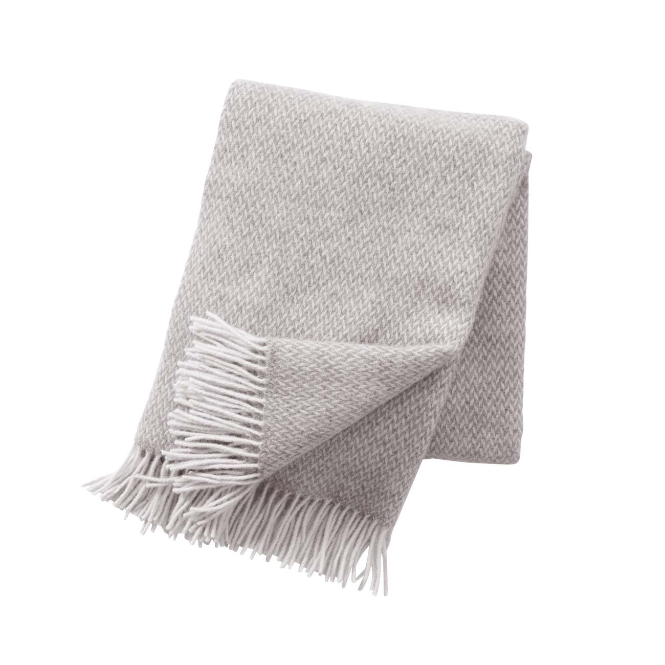 Ullpläd premium PULSE sand, Klippan Yllefabrik
