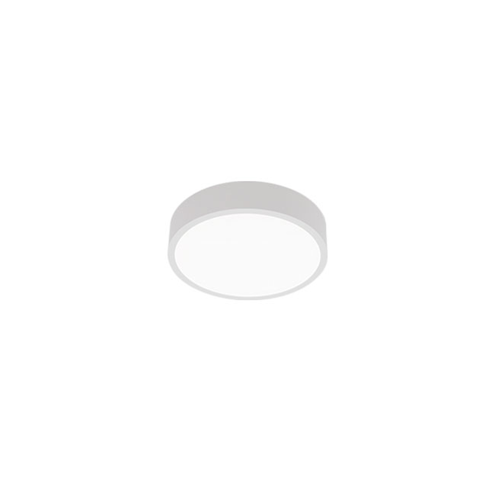 LED-taklampa C90-S, Ø 42 cm, 3 000 K, vit