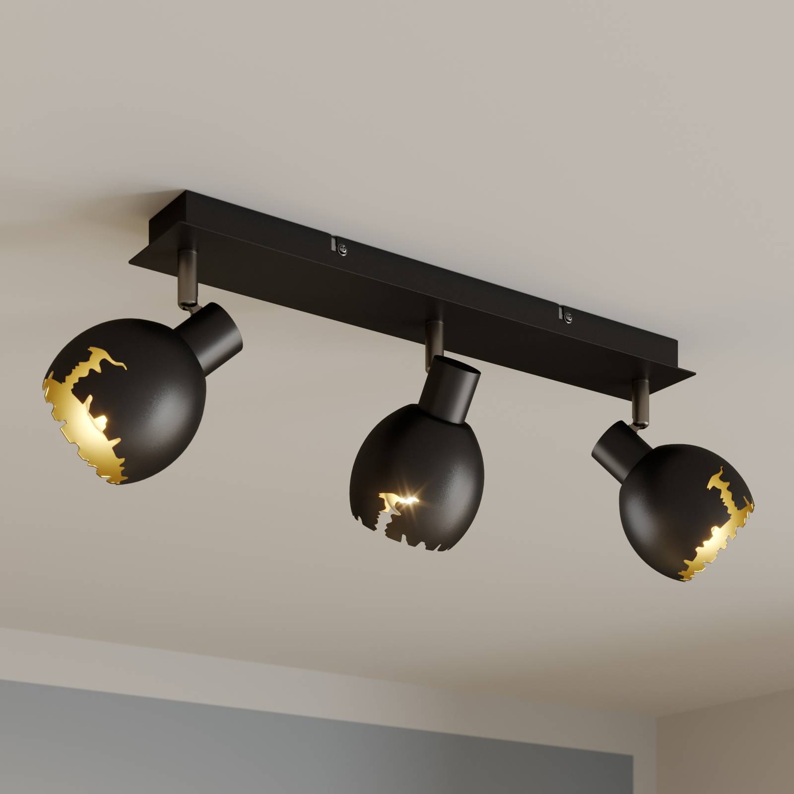Lindby Agje vägglampa, 3 lampor