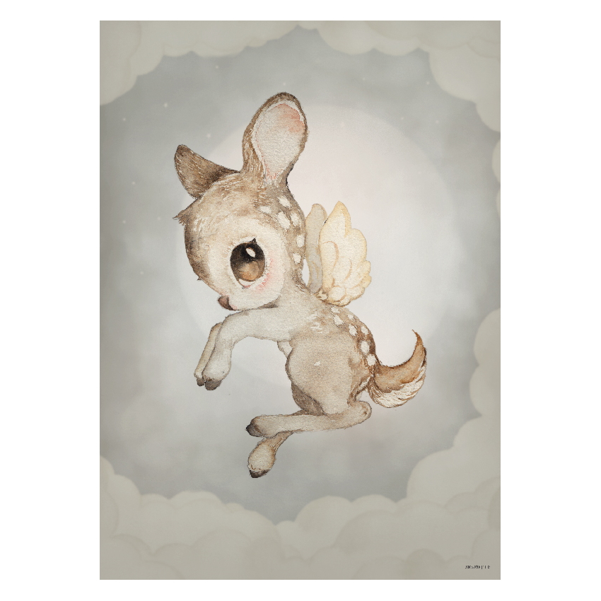 Dear Kid Poster 50 x 70 cm, Mrs. Mighetto