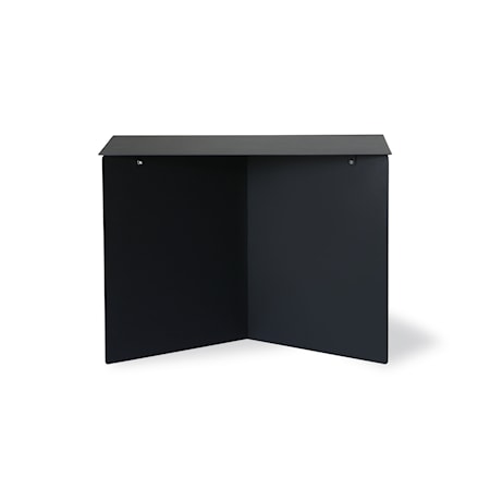 Metall Sidobord RectAngular Black
